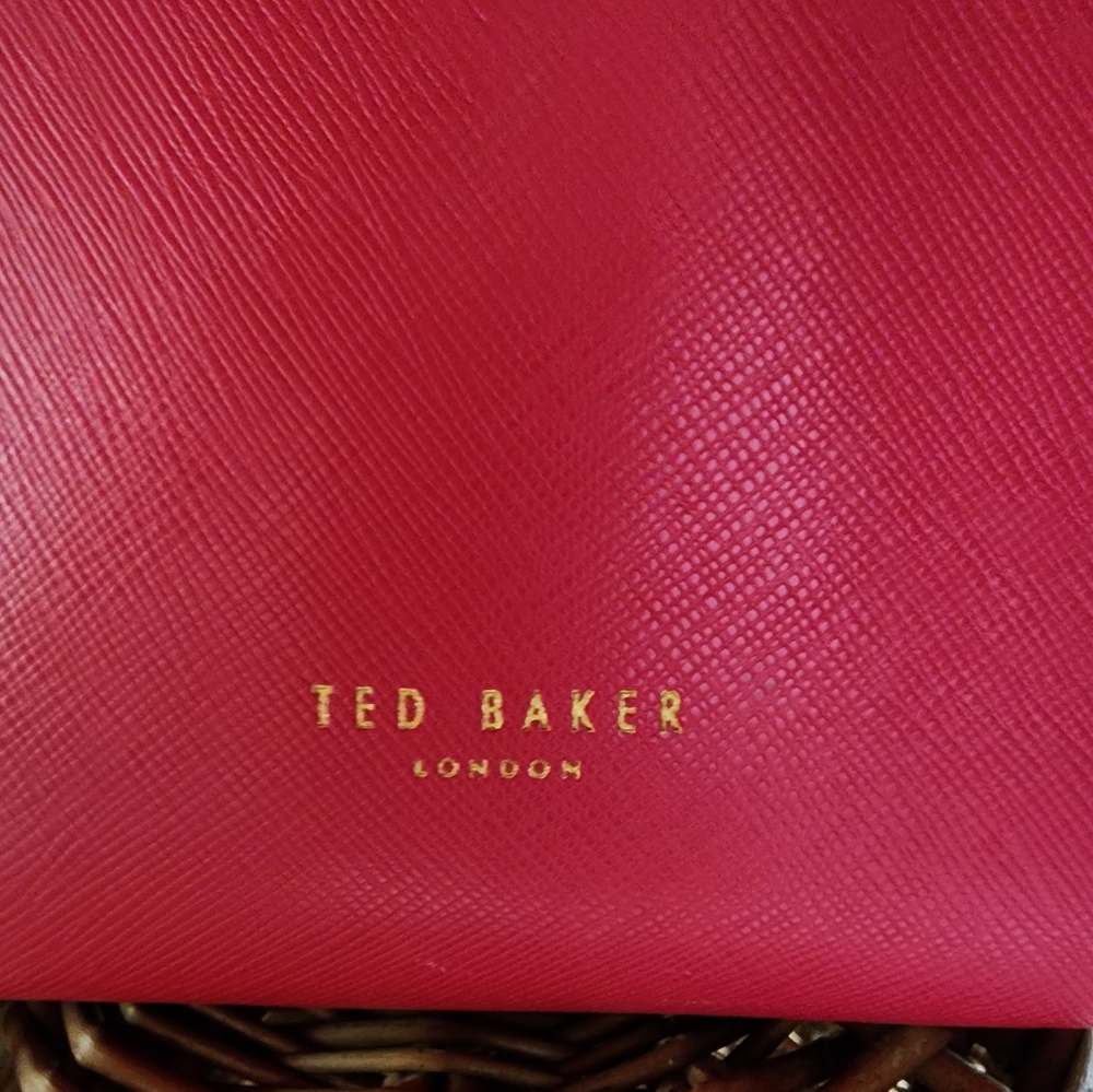 Ted Baker Hot Pink Tote with Bow Accent - Picture 2 of 15